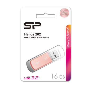 Logo trade promotional products image of: Pendrive Silicon Power HELIOS 202, 3.2 Gen 1, 16GB
